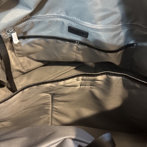 AWAY Everywhere (Original) Black Leather Travel Tote Duffel (Discontinued Model) - Picture 9 of 11